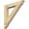 Ekena Millwork Traditional Traditional Rough Sawn Bracket, Douglas Fir, 6"W x 42"D x 42"H BKT06X42X42TRA01RDF - alternate 1